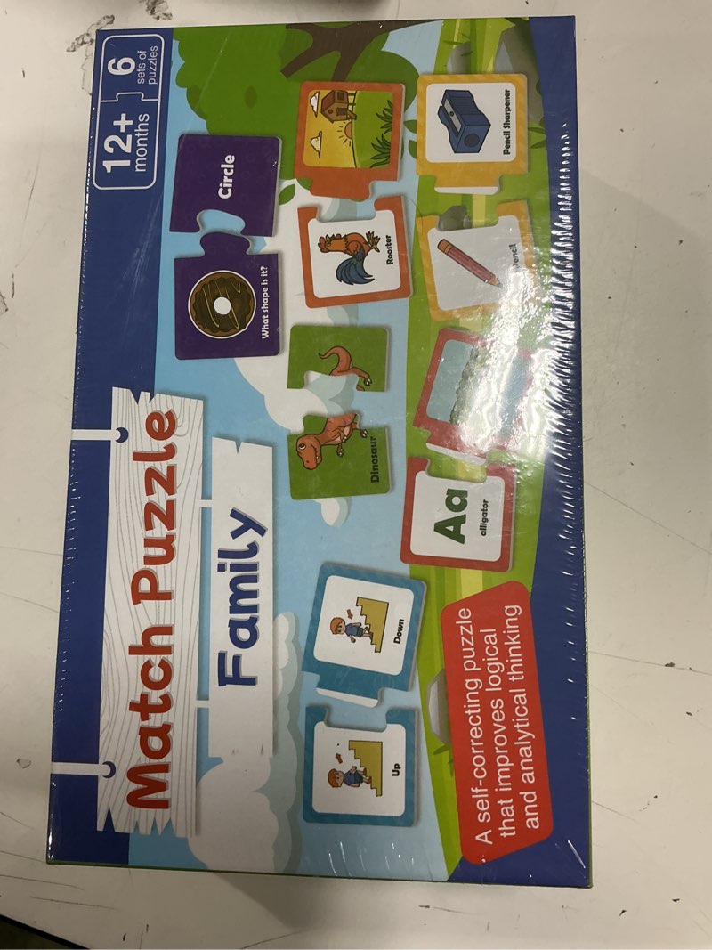 Condition photo showing New/Like New for 202PCS Puzzles for Toddlers 2-4,Match Games for Toddlers 3-5,Alphabet,Numbers, Animals,ABC Learning Preschool Toddler Learning Activities Educational Toys Game Boy Girl Classroom Must Haves