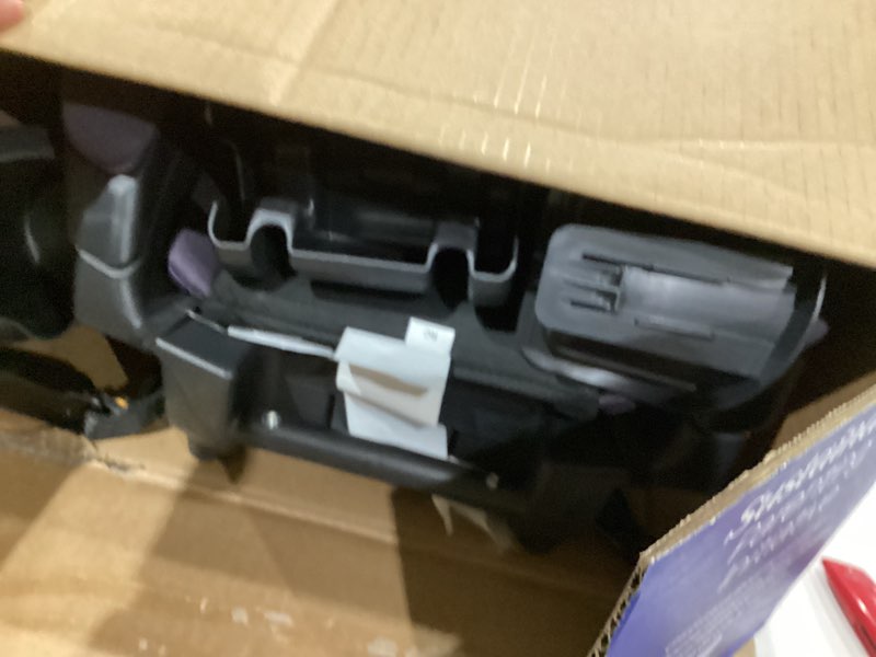 Condition photo showing As Is for Chicco KidFit ClearTex Plus 2-in-1 Belt-Positioning Booster Car Seat, Backless and High Back Booster Seat, for Children Aged 4 Years and up and 40-100 lbs. | Lilac/Purple KidFit ClearTex Plus Lilac