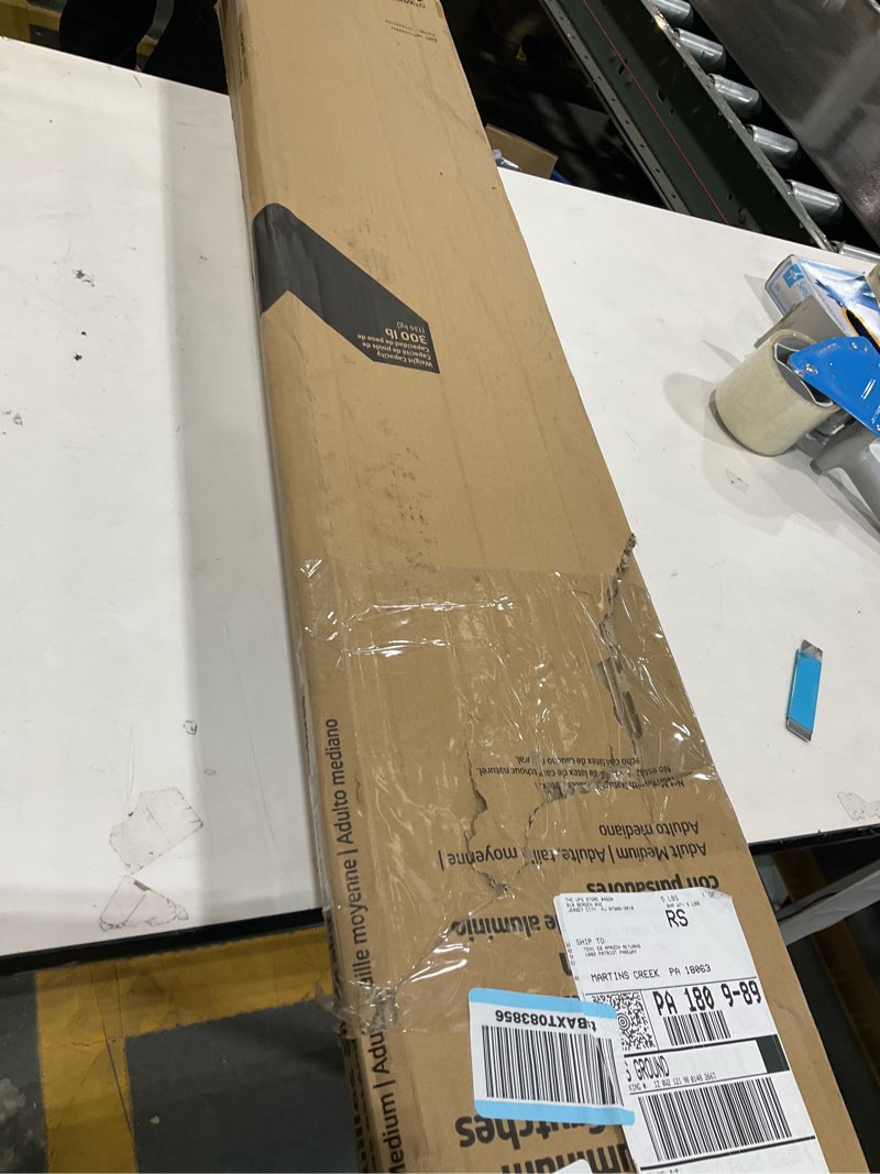 Standard aluminum push button crutches