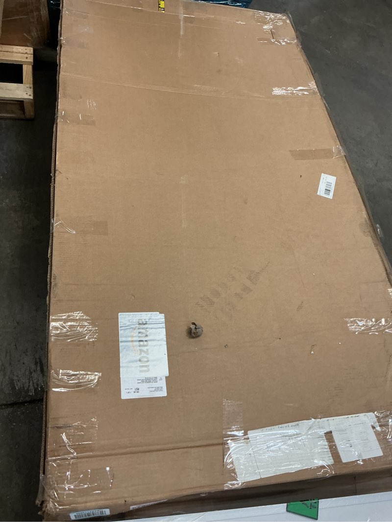 Condition photo showing As Is for fdp rectangle activity school and classroom kids table (36 x 72 inch), chunky toddler legs, adjustable height 15-24 inches - maple top and maple edge maple/maple/black 36" x 72"