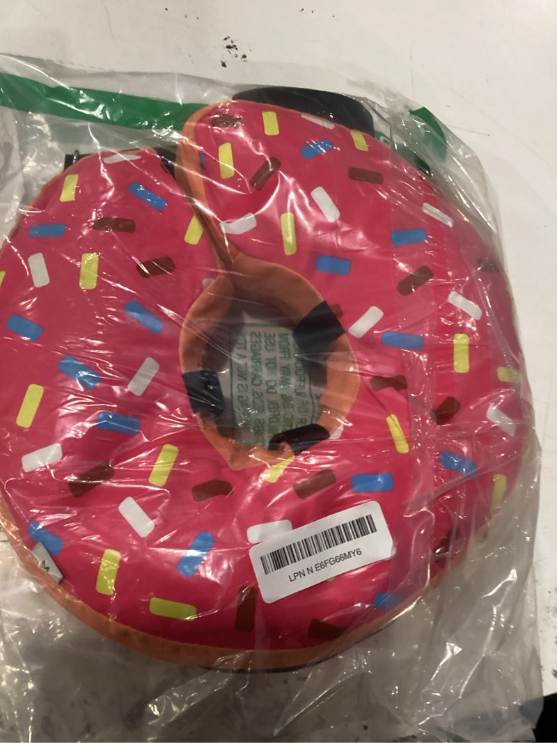 Condition photo showing New/Like New for supet inflatable dog cone collar for large medium small dogs, soft cone collar for dogs cats, ecollar doggie neck donut dog cone alternative after surgery donut pink m(neck 9"-12.5")