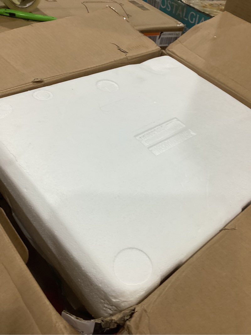 Condition photo showing New/Like New for frigidaire 50-pint portable dehumidifier with wi-fi and energy star certification for medium/large rooms & basements, custom humidity control, auto shut off, white