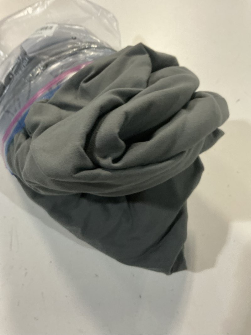 Condition photo showing Good Condition for bare home 2-pack fitted bottom sheets twin xl - premium 1800 ultra-soft wrinkle resistant microfiber - deep pocket (twin xl, grey) twin xl (pack of 2) 04 - grey