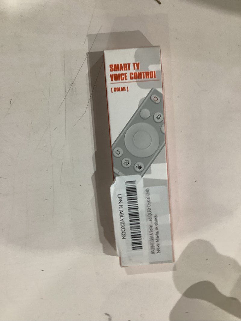 Condition photo showing As Is for BN59-01391A Solar Voice Remote Replacement for Samsung Frame TV Remote with Voice Search, Apps and Solar Charging for Samsung 2021-2023 Smart TVs Ultra HD 4K 8K Neo QLED Crystal UHD