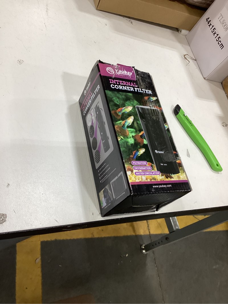 Condition photo showing As Is for yaubay internal corner filter, 200l/h, if01-b20