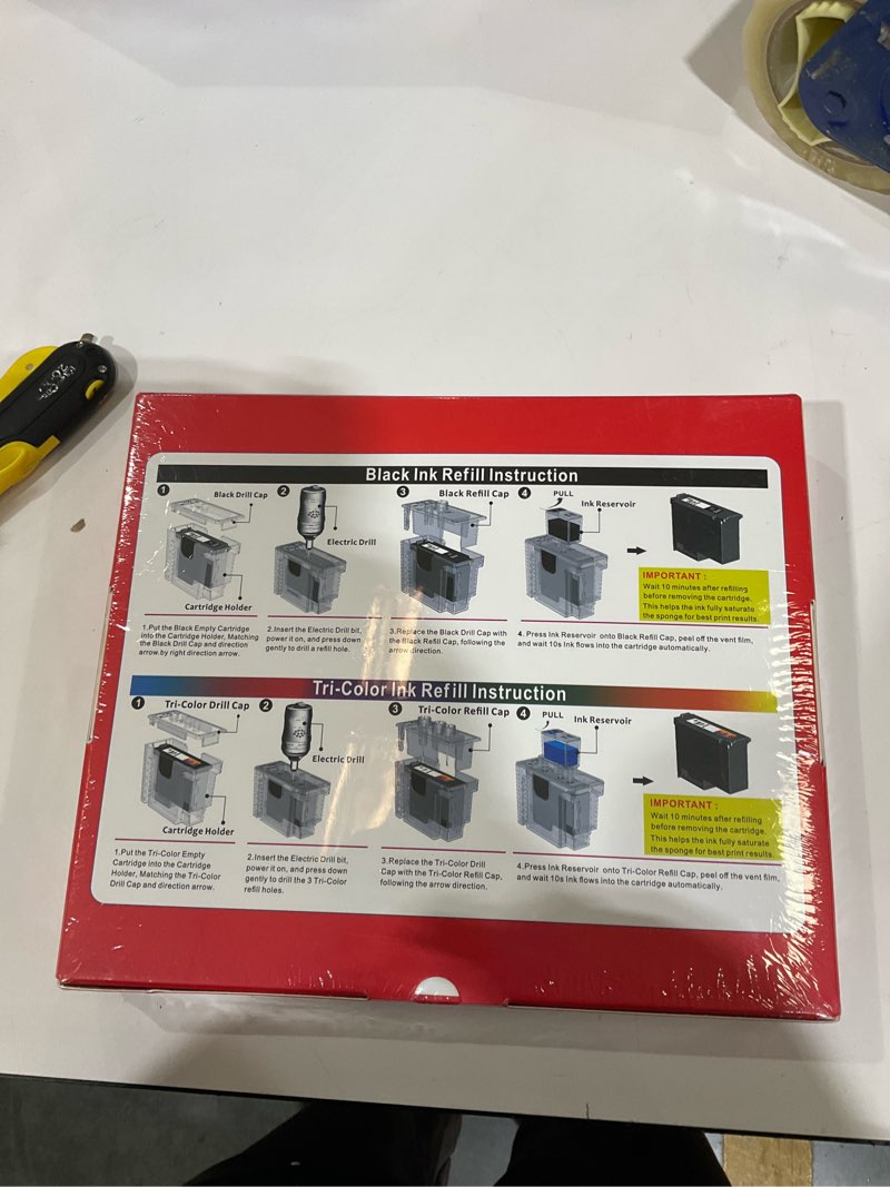 Condition photo showing New/Like New for INKHHTS 285XL 286XL Ink Refill Kit for Canon 285XL 286XL Ink Cartridges Compatible with Canon 285 28