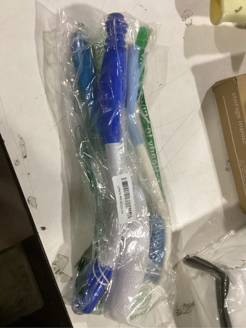Condition photo showing Good Condition for Toilet Aids Set for Wiping - Long Handle Butt Wiper, Anti-Slip Curved Handle Bath Body Brush and Curve Hair Brush for People Overweight, Elderly and Disabled People?3PCS Personal Hygiene Kit)