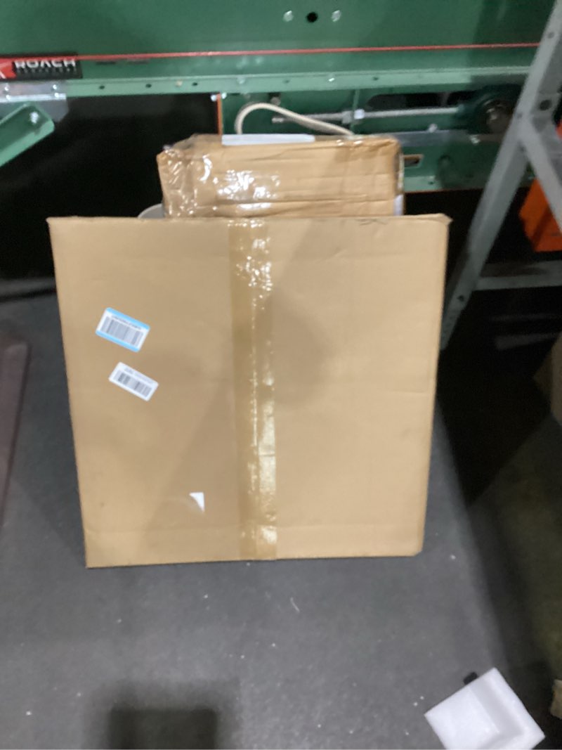 Condition photo showing New/Like New for 22x22 Frame Rustic White, Distressed 22x22 Picture Frame, Art Pic Hanging Poster Frame, 22 by 22 Gallery Family Concert Portrait Wall Photo Frame Anniversary/Birthday/Wedding/Thank you/Christmas Gift White 22x22in