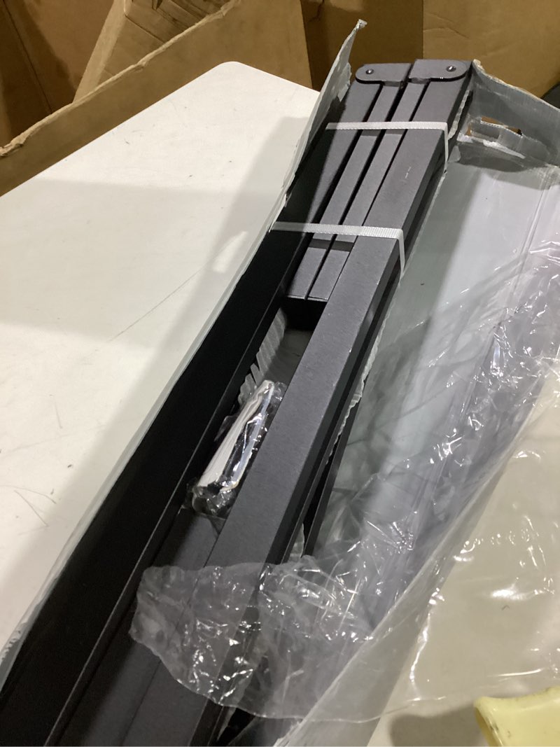 Condition photo showing Good Condition for new jeto metal bed frame,twin size bed frame with storage space,heavy duty sturdy mattress foundation,easy assembly,no box spring needed, black,14 inch,twin twin 14 inch