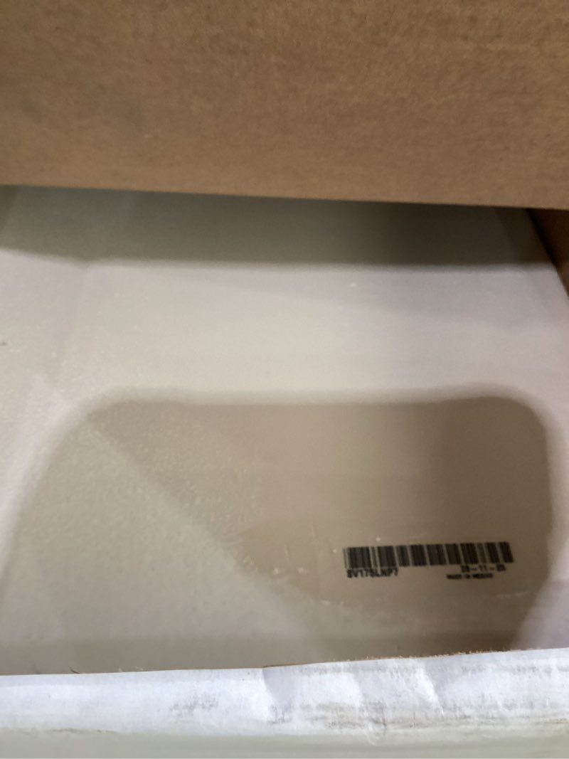 Condition photo showing As Is for tank only (one box only-may be missing accessories)kohler 5310-0 cimarron comfort height skirted trapway comfort height two-piece elongated toilet, left-hand trip lever, white