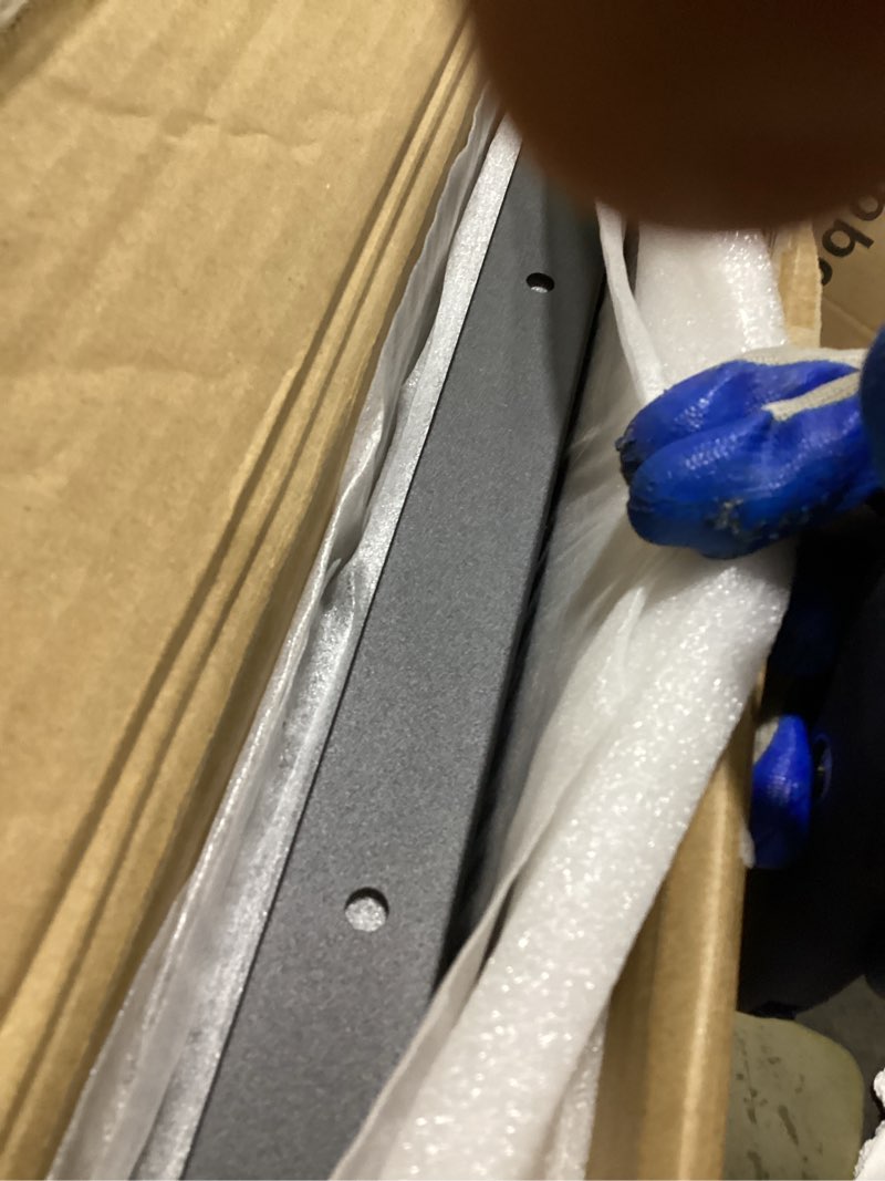 Condition photo showing Good Condition for 50.4 X 33.4 Inch Workbench,Heavy Duty 200LBS Steel Work Bench with Pegboard and Lockable Wheels, Rolling Tool Storage Work Table for Garage Workshop Warehouse (50.4" X 33.4")