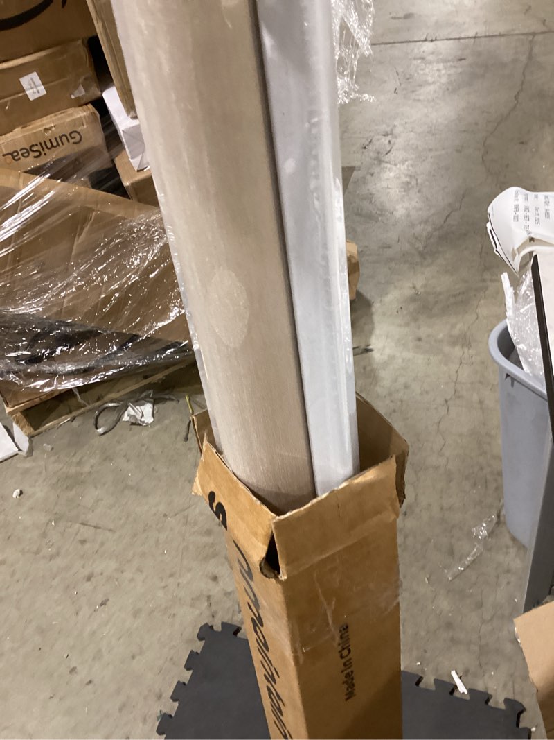 Condition photo showing New/Like New for Zebra Blinds for Windows (34" W x 72" H, Light Brown) Zebra Roller Window Shades, Corded Dual Layer Light Filtering Privacy for Day and Night, Light Control and Protecting Privacy for Home 34"W x 72"H Light Brown