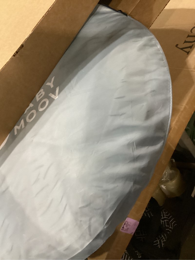Condition photo showing Good Condition for babymoov anti-uv baby & toddler beach tent upf 50+ sun protection with pop up system for easy use & transport, blue waves (summer 2025 edition) blue wave tent