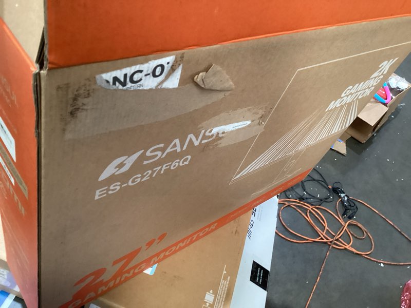 Condition photo showing New/Like New for sansui gaming monitor 27" 1440p 200hz 180hz wqhd 2560×1440-amd freesync 1ms dci-p3 95% fast ips computer monitor,height adjustable vertical/horizontal rotating, 2×displayport/hdmi ?hdr?low motion blur 27 inch 200hz/wqhd/ips gaming