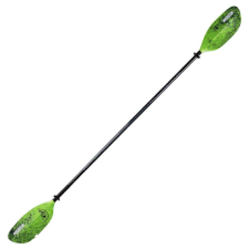 Angular kayak paddle 