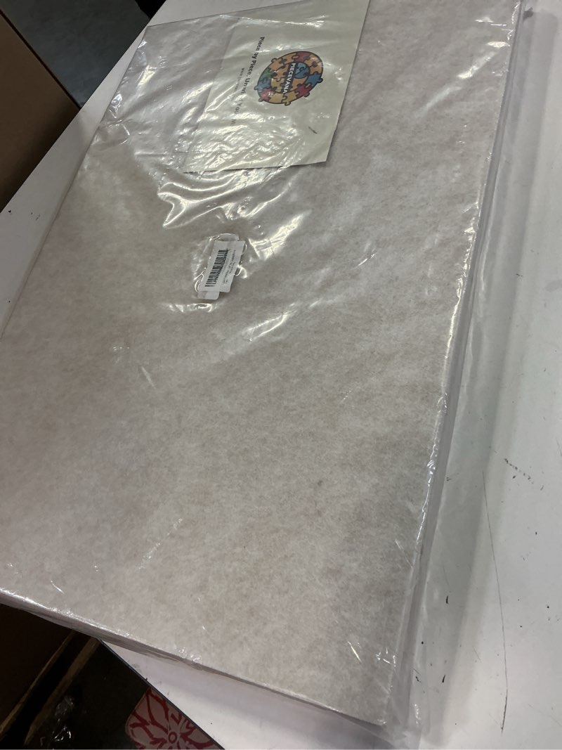 Condition photo showing New/Like New for jigsaw puzzle board with 4 sorting trays, 1000 pieces playing surface with protective cover, 31.5" x 24" felt display board