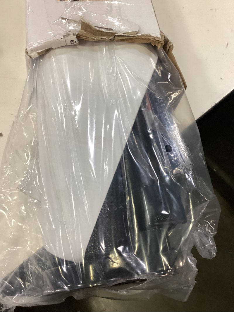 Condition photo showing New/Like New for reinforced bottom 42" extra tall x 100" extra wide retractable baby/pet gate - black mesh - wall mount - suitable for babies, dogs, cats (6-24 months) - hh-a126 black 42" tall x 100" wide? with reinforced bar ?