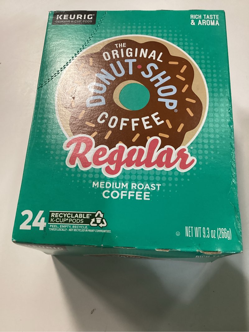 Condition photo showing New/Like New for (Best By 22 Feb 2026) Coffee People Donut Shop Coffee K-Cup, Medium Roast, 24 Count
