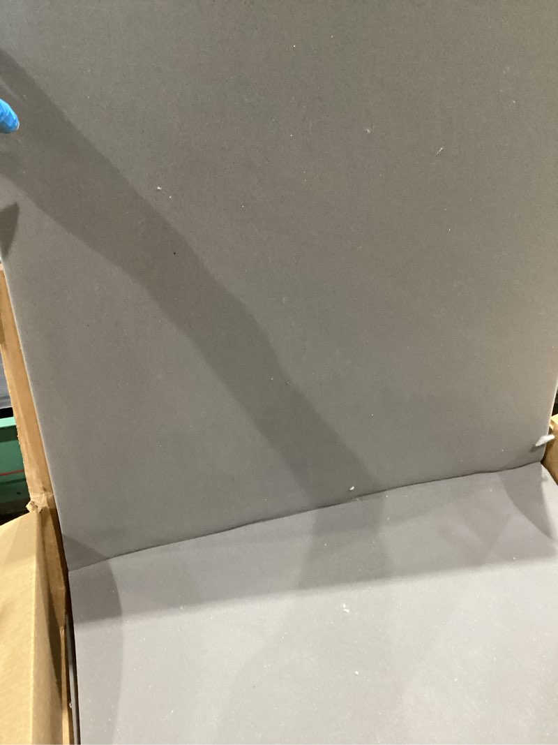 Condition photo showing As Is for sagging mattress support fix sinking beds high density foam insert pad for sagging bed repair and extends life 47 x 25 x 2 inches pack of 2 47x25x2in pack of 2