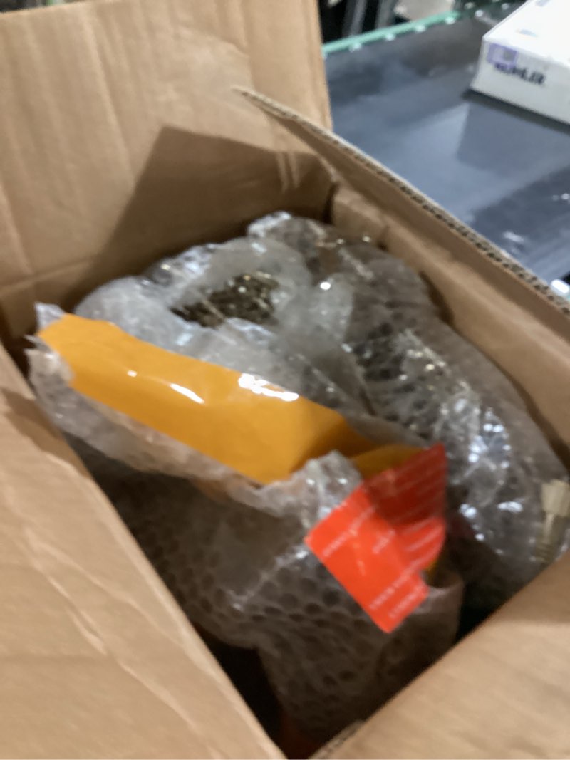 Condition photo showing Good Condition for HOYECHI 5 FT Oversized Christmas Decorations Outdoor Lighted Reindeer – 3-Piece 2D Deer Family Set with 160 Warm White LED Lights for Yard, Lawn, Garden & Porch Holiday Display - Gold Gold - Extra Large