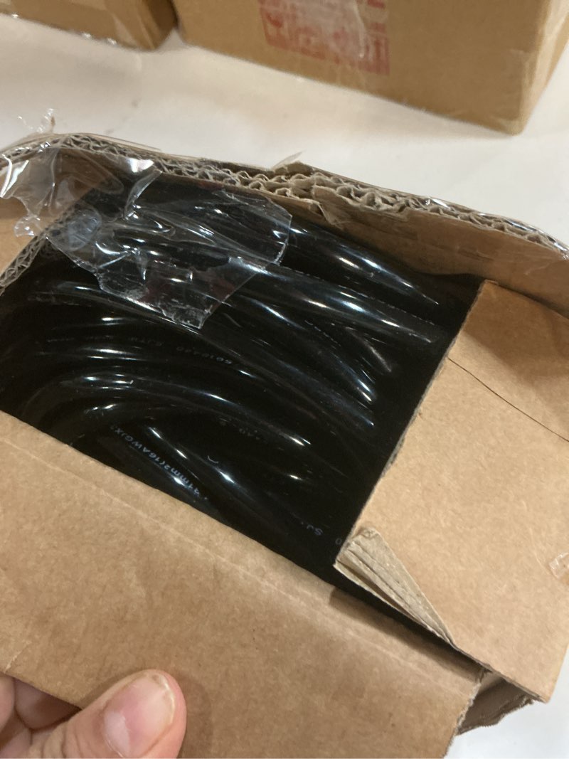 Condition photo showing Good Condition for Skrizcable 16/3 50 FT Outdoor Extension Cord Waterproof, Weatherproof & Flame Retardant Black 3 Prong Power Cord Outside for Lawn & Garden, 13 Amps 1625 Watts 125 VAC 16AWG SJTW, ETL Listed 50FT 16AWG OUTDOOR Black