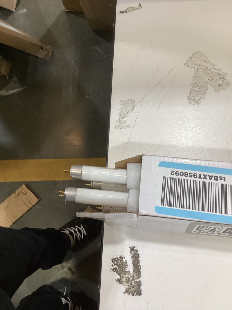 bluex bulbs 4 pack f14t5/830 14w 22 inch t5 fluorescent tube light bulb 3000k warm white mini bi-pin (g5) base straight tube light bulb