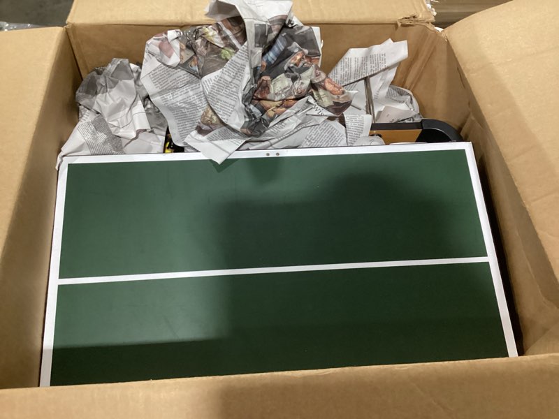 Condition photo showing As Is for Point Games Hockey Table, Mini Table Games for Kids, Arcade Game for Boys & Girls, Great Gift fro Children Ages 3+ Air Hockey