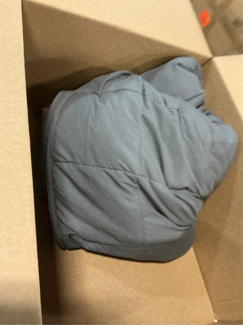 Condition photo showing Good Condition for Weighted Blanket(60''x80'' 20lbs,Queen Size),Adults Heavy Blanket with Premium Cozy Cotton and Natural Glass Beads,Dark Grey 60"x80"20lbs