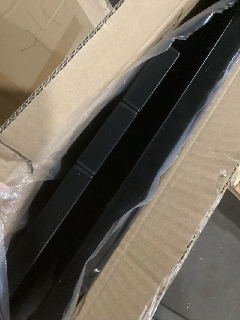 Condition photo showing Good Condition for BABELIO 36" Tall Baby Gate, 26-40" Wide Auto Close Pet Gate, PressGuard C5 Pressure Mounted Metal Dog Gate, Easy-Install No Drilling, No Tools Needed, with Wall Protectors and Extension Kits, Black Black 36"Tall 26"-40" Wide