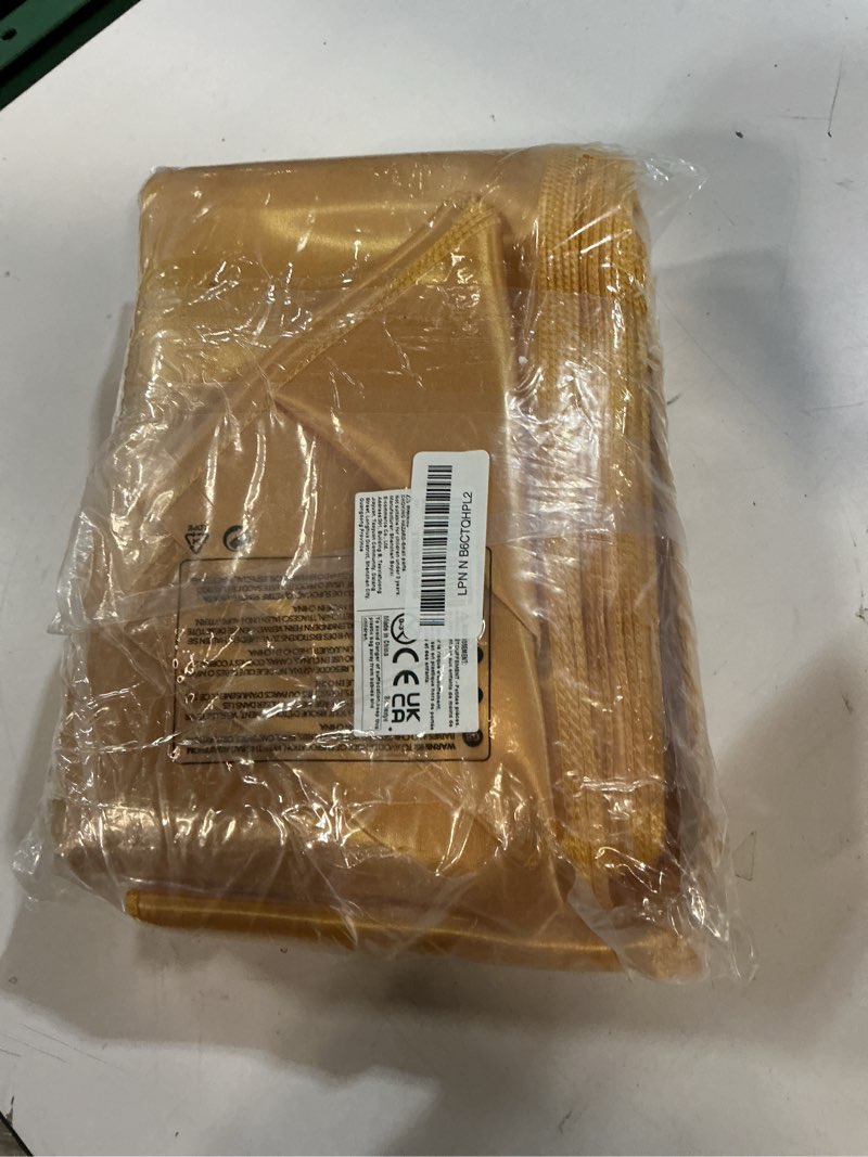 Condition photo showing New/Like New for 50 pcs gold satin chair sashes bows universal chair ribbon ties back sash for wedding party reception events banquets hotel event chair cover decoration (7x108 inch) gold 50
