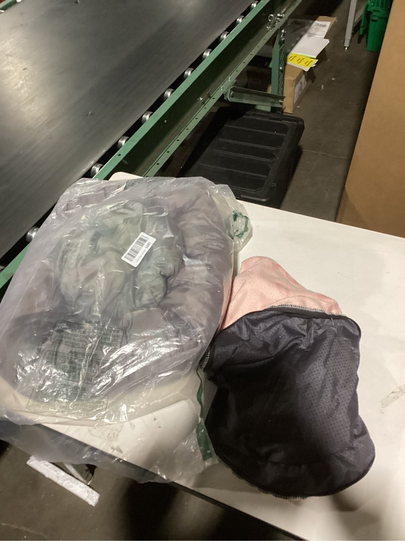 Condition photo showing Good Condition for Similar to. WNPETHOME Calming Dog Bed Cat Bed Donut, Faux Fur Pet Bed Self-Warming Donut Cuddler, Comfortable Round Plush Dog Beds (20 x 20 x 8 Inch, Light Pink) 20\"L x 20\"W x 8\"Th light pink