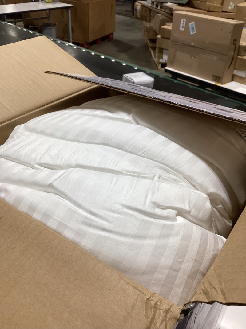 Condition photo showing Good Condition for qutool cooling pillow for sleeping 2 pack, luxury shredded memory foam bed queen pillows set of 2, cool pillow for hot sleepers adjustable firm pillow for side, back, stomach sleepers soft yet support white-cooling basic queen(2 pack)-20'*30'