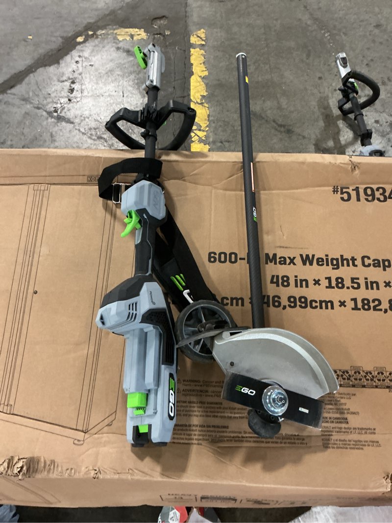 Condition photo showing As Is for ego power edger
