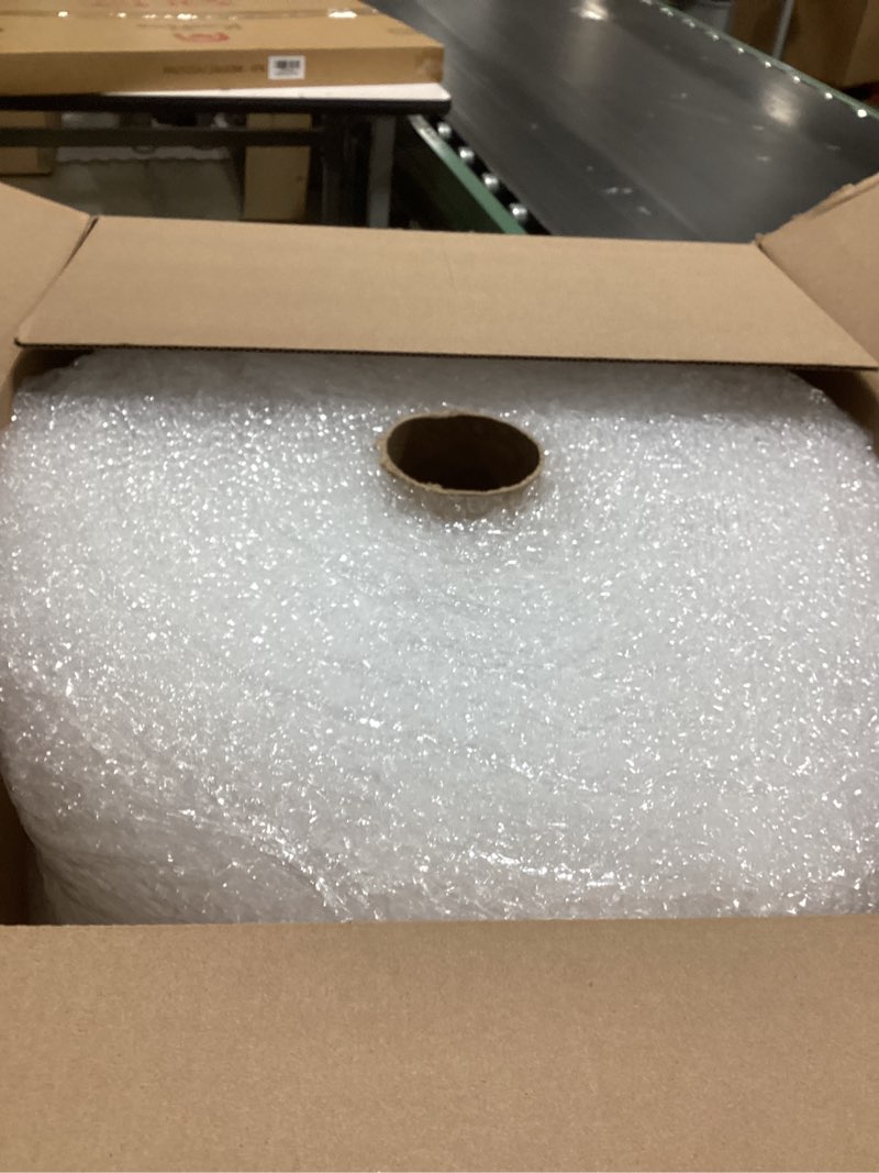 Condition photo showing Good Condition for amazon basics bubble wrap for moving, packing, shipping and storage, perforated protective cushioning for fragile items, 12-inch x 175-ft long roll, small 3/16", clear