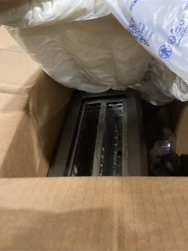 Condition photo showing As Is for Breville BTA730XL Bit More Toaster, 4 Slice, Brushed Stainless Steel