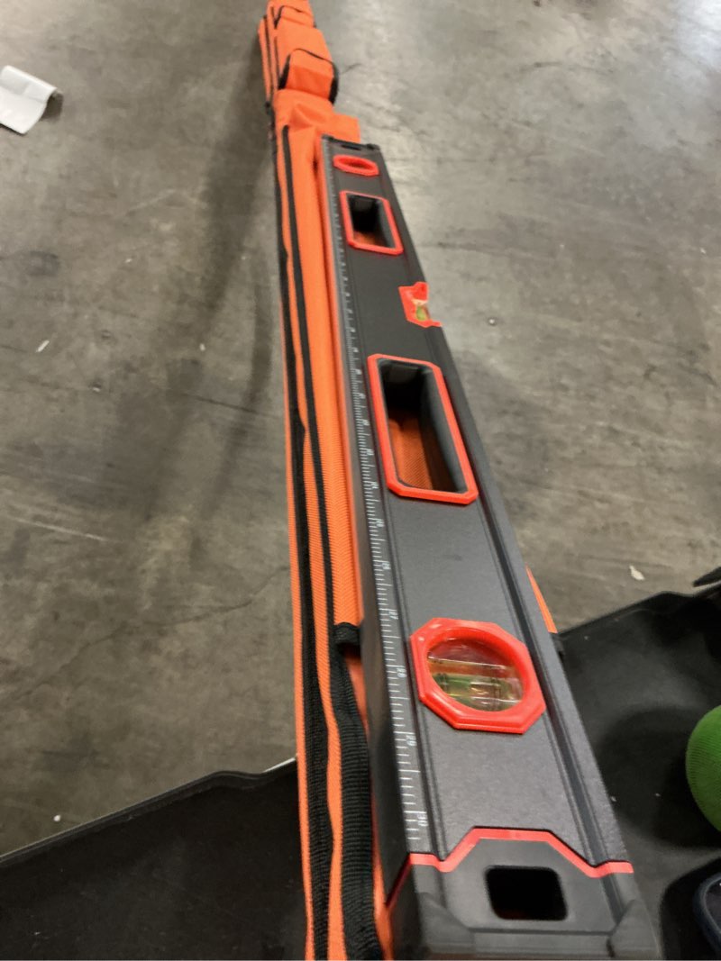 Condition photo showing Good Condition for vevor 6-piece torpedo level, 78/48/32/24/16/10 inch all magnetic