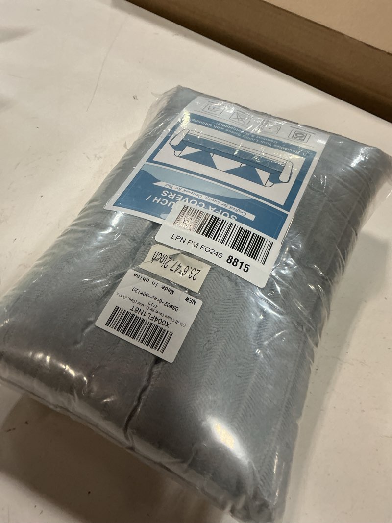 Condition photo showing Good Condition for OTOB Couch Cover for Dogs Washable, Non Slip Funny Pet Couch Covers Sofa Slipcovers Cushion Mat, Plush Soft Cozy Pet Friendly Furniture Protector, All Seasons (Gray, 23.6" x 47.2") 23.6" x 47.2" Light Gray