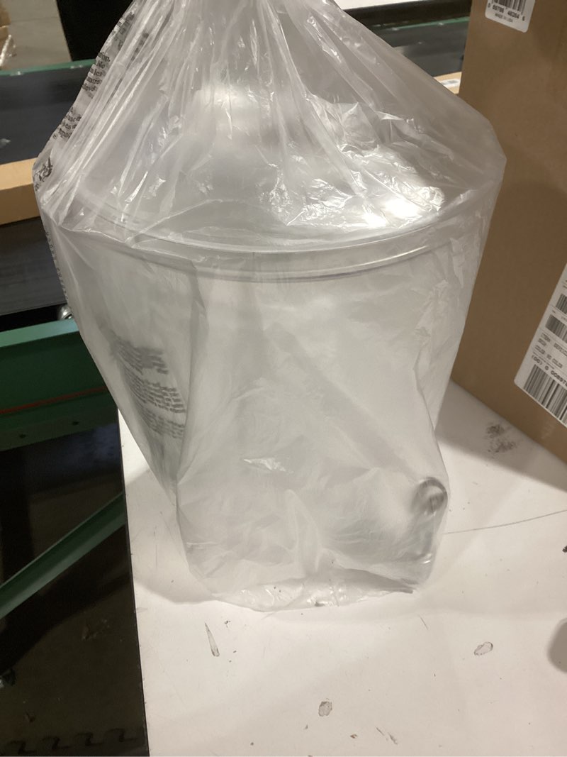 Condition photo showing As Is for CreativeWare Pebbles 3 Gallon Beverage Dispenser Clear