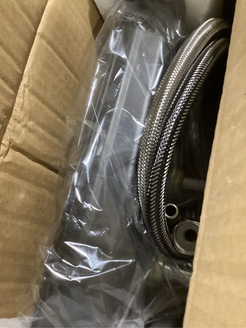 Condition photo showing New/Like New for Pitcher Rinser, High Pressure Cup Washer, Stainless Steel Recessed Countertop Cup Washer, with Drain Drip Tray, for Home Kitchen, Restaurant, Bar, Coffee (Black)