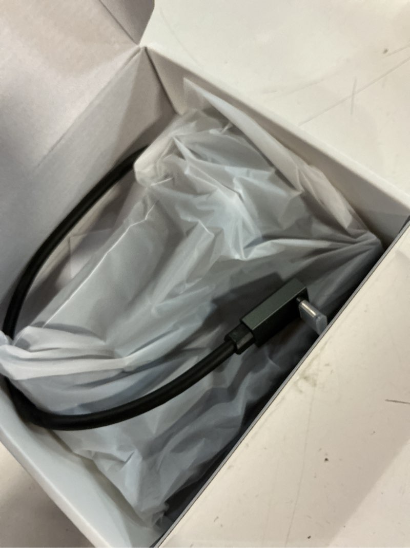 Condition photo showing Good Condition for jsaux upgraded docking station 4k@120hz for steam deck oled/rog ally x/legion go/msi claw, 5-in-1 steam deck dock with hdmi 2.1, 100mbps ethernet, usb 2.0 and 100w charge for steam deck lcd-hb0602 gray (dock only)