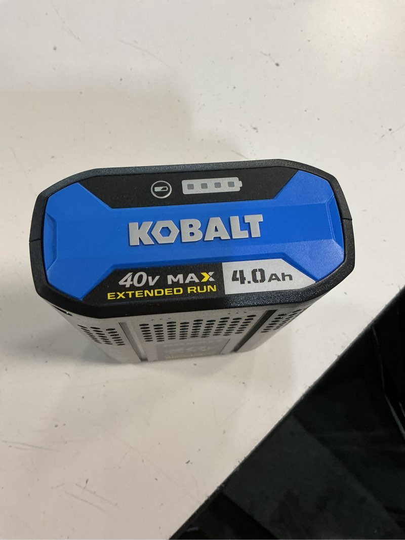 Condition photo showing Good Condition for kobalt 40-volt 4-amps 4.0ah rechargeable lithium ion (li-ion) cordless power equipment battery