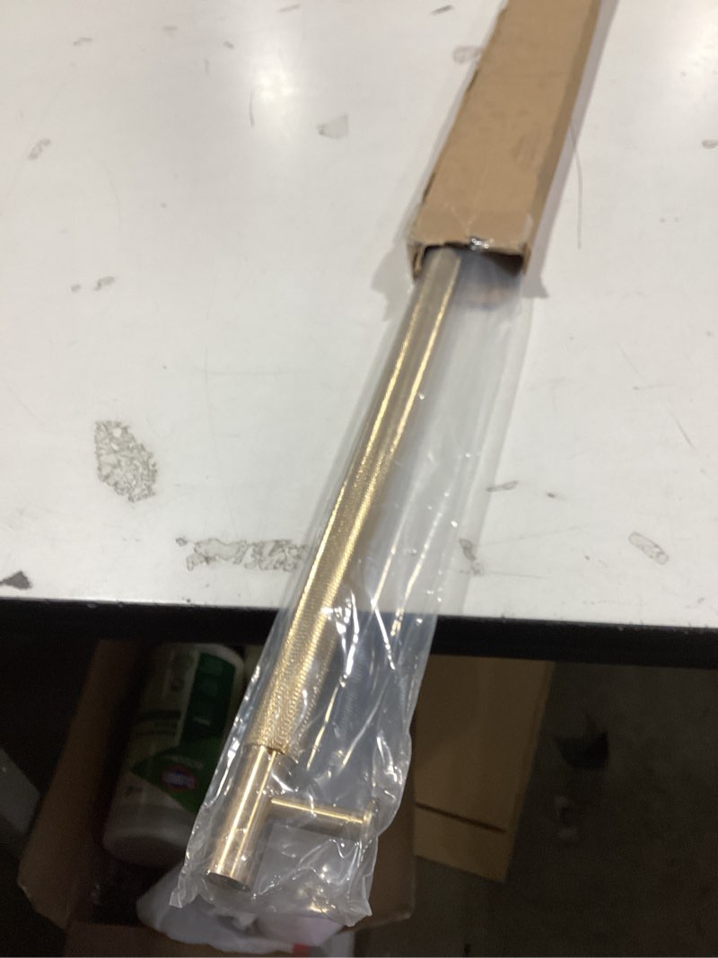 Condition photo showing Good Condition for khtumeware 1 Pack 24 Inch(610mm) Soild Knurled Appliance Pulls Antique Champagne Bronze Cabinet Pulls Drawer Pulls Kitchen Hardware Kitchen Handles for Cabinets Cupboard Handles Appliance 24 Inch Center to Center 1-Pack Champagne Bronze