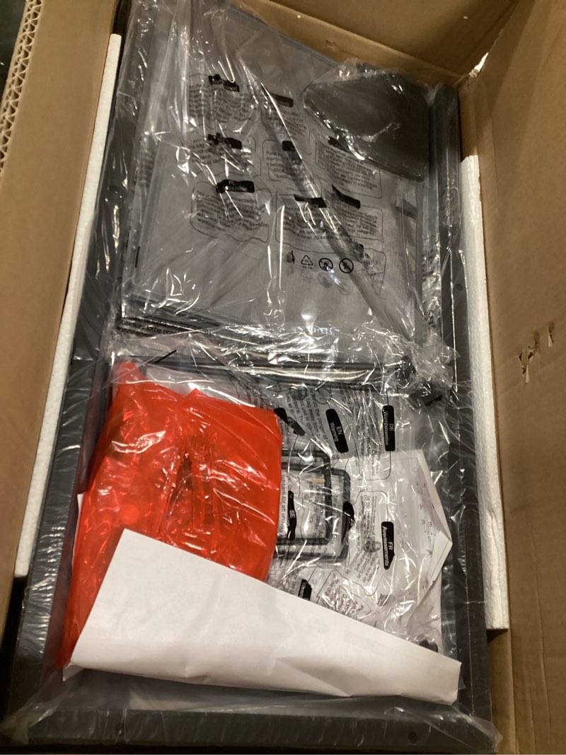 Condition photo showing New/Like New for DVD Storage Vinyl Record Storage Rack, 6-Tier CD Rack Tower with Drawers for CDs, DVDs, Albums, Books & Games, Vinyl Record Holder & DVD Shelf Organizer for Living Room & Home Office, 20.8x11.8x63Inch