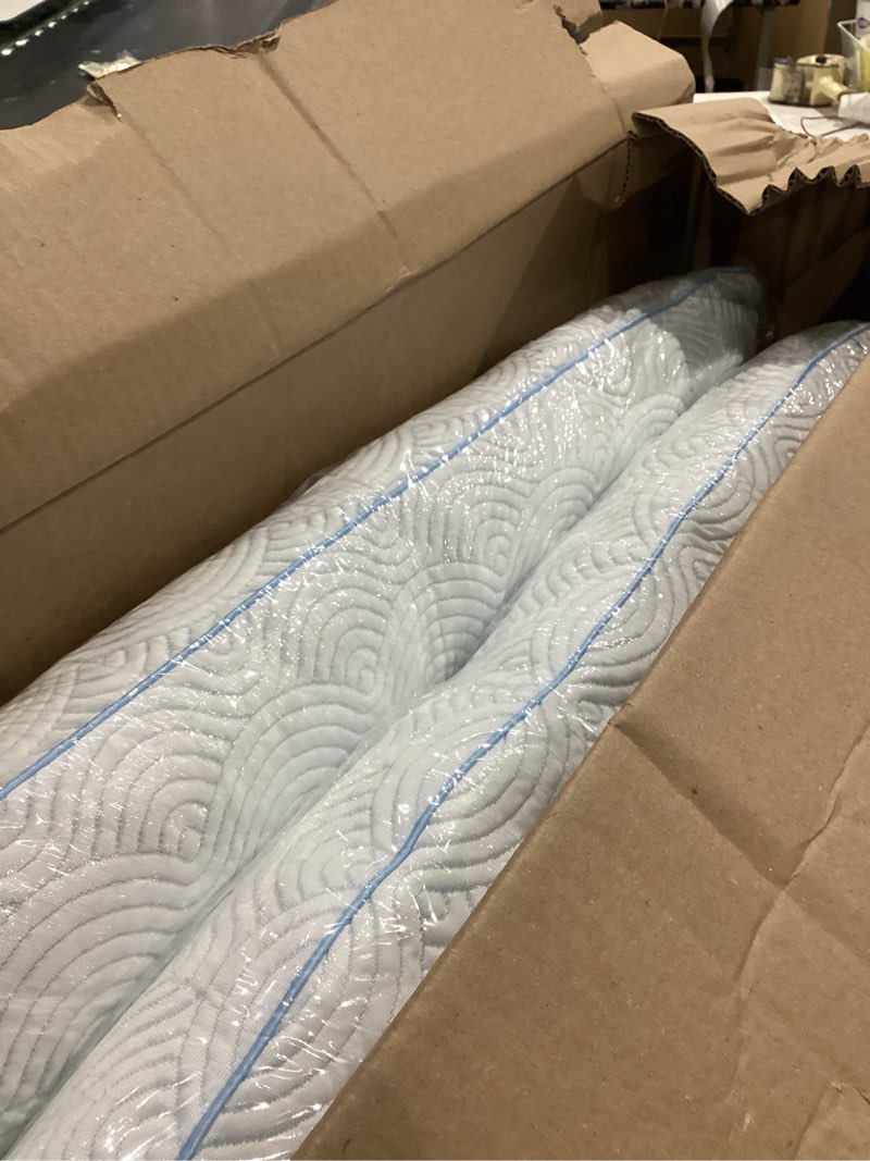 Condition photo showing item condition for tempur-pedic tempur-cloud dual cooling pillow, king (pack of 1), white king 1