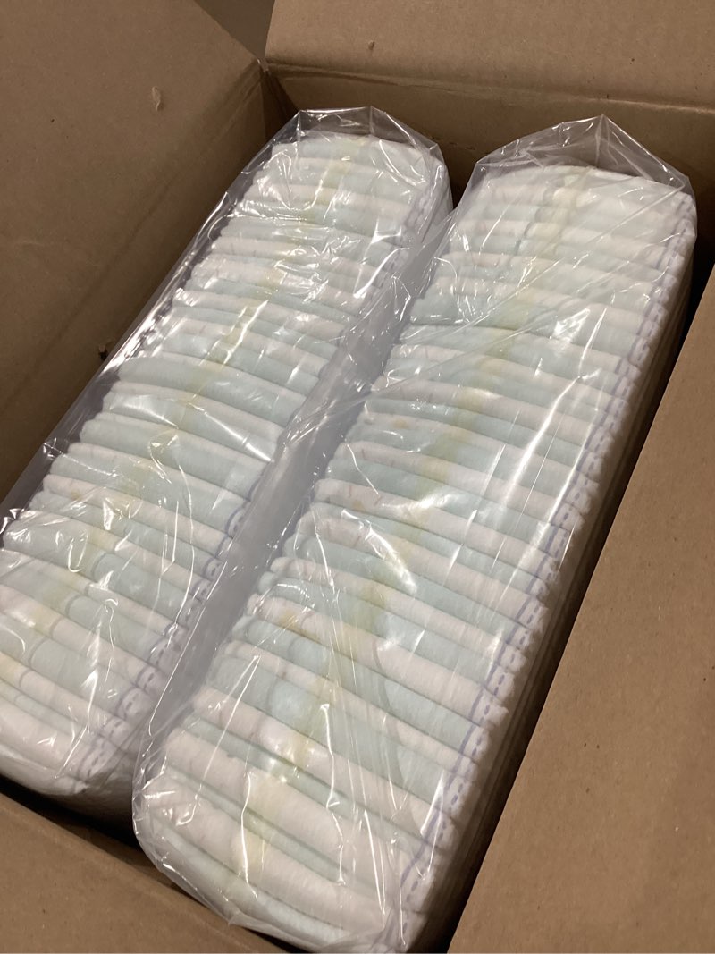 Condition photo showing Good Condition for pampers zzz overnight diapers, size 6 (35+ lbs), 72 count, nighttime protection disposable baby diaper, night time leak and skin protection size 6 72