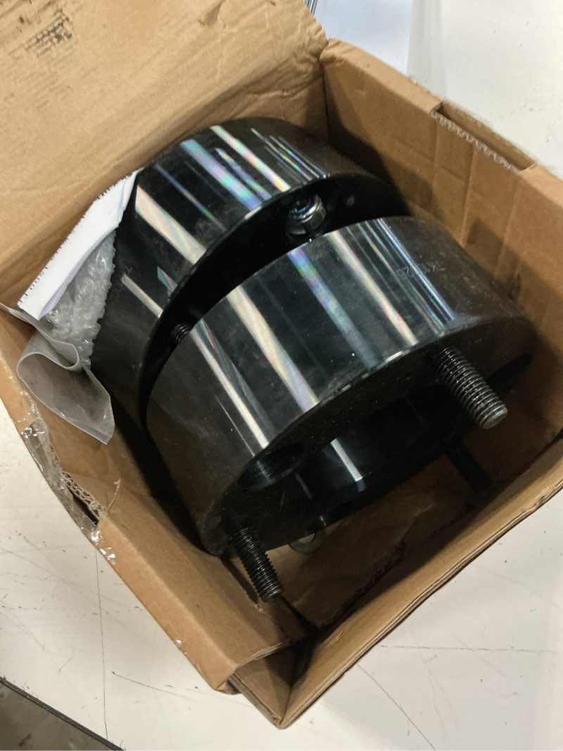 Condition photo showing As Is for hhcsop 3" front leveling lift kit for 2007-2023 chevy silverado 1500 gmc sierra 1500 2wd 4wd, 3 inch forged strut spacer leveling kit