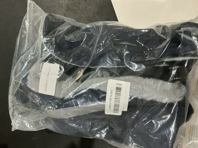 Queenmore Dog Coats for Large Dogs Winter Waterproof with Harness Built-in, Pet Puffer Warm Jacket w