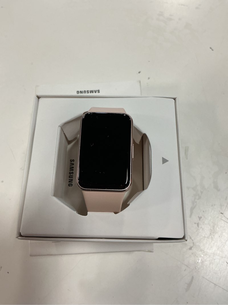 Condition photo showing Good Condition for samsung galaxy fit 3 [2024] 1.6" amoled display | 14 days battery life | 100+ watchfaces | 100+ exercise modes | international model - (pink)
