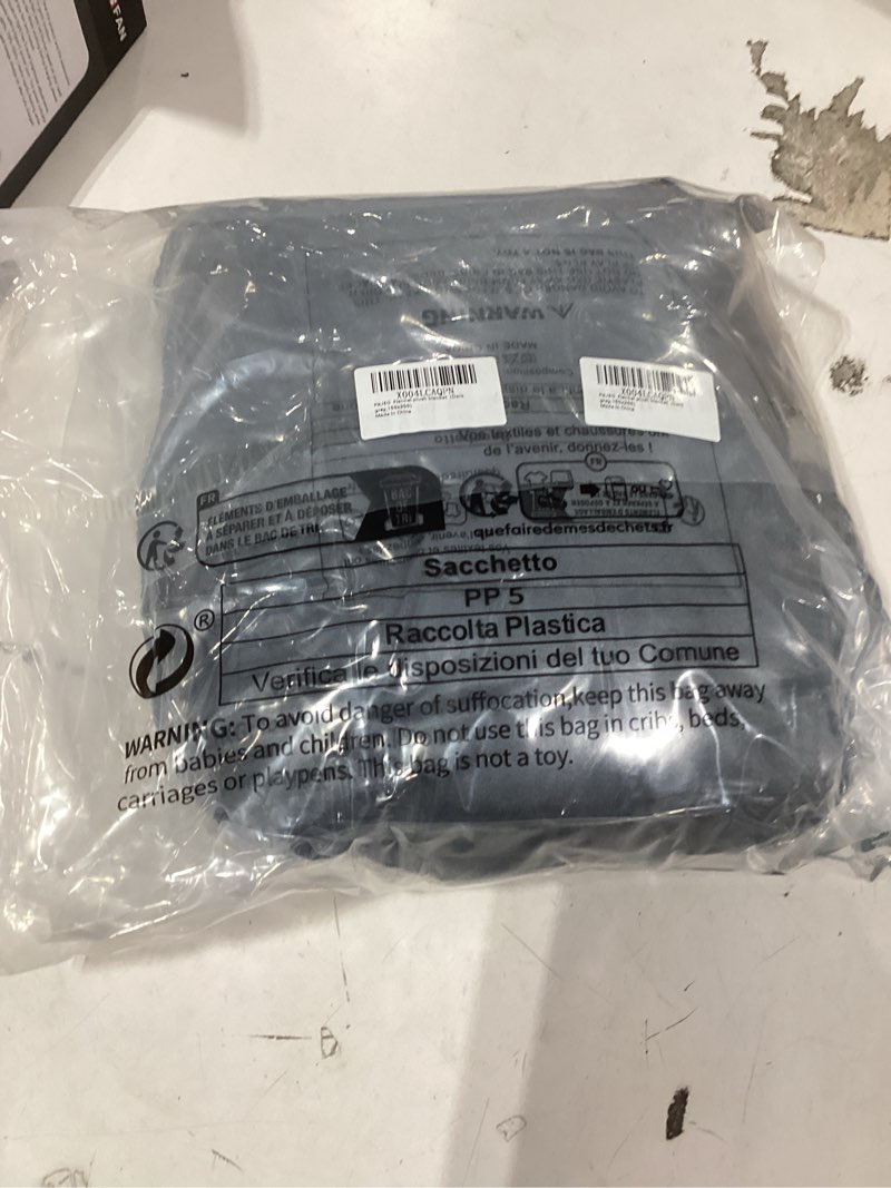 Condition photo showing New/Like New for Fleece Bed Blankets Queen Size - Soft Lightweight Plush Fuzzy Cozy Luxury Blanket Microfiber Throw for Couch Bed,All-Season Breathable,80x90 Inches Dark Gray Queen (80" x 90")