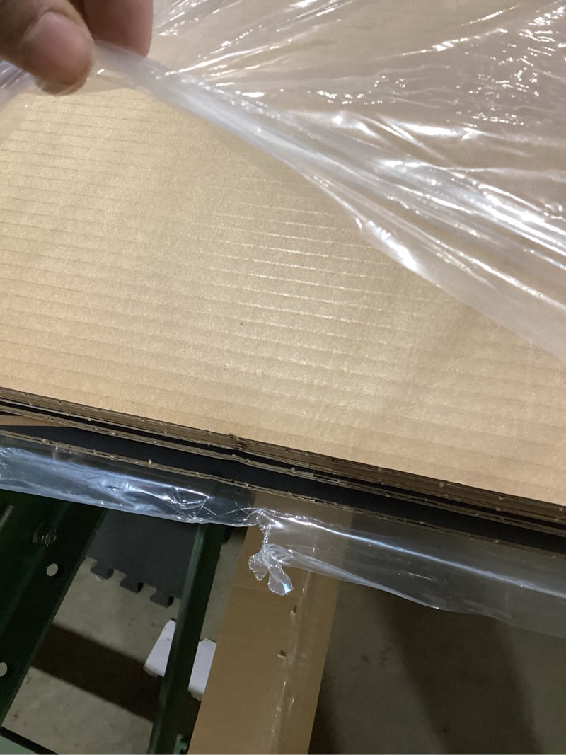 Condition photo showing Good Condition for chell 36" x 48" large trifold poster board, 4 pack, black corrugated project boards for science fair, school projects, event displays and business presentations